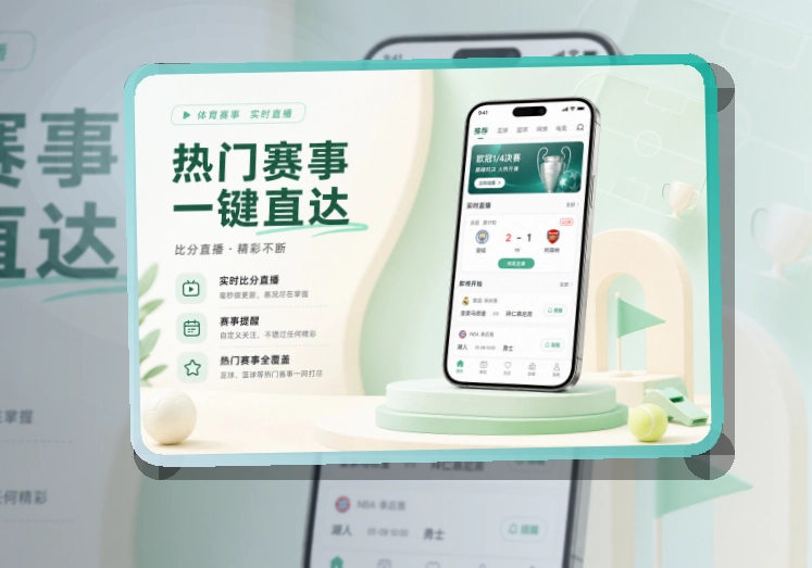 爱游戏 App体验亮点，手机看赛更顺手，页面更有记忆点 页面展示
